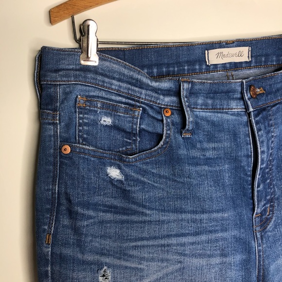 Madewell 9” High Rise Skinny Denim Jeans - Picture 4 of 16